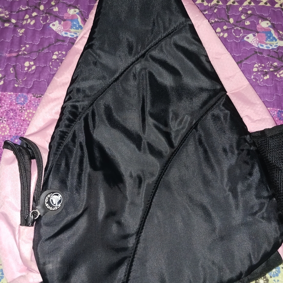 CROCS Pink and Black Sling Backpack 2010\'s. main image 6